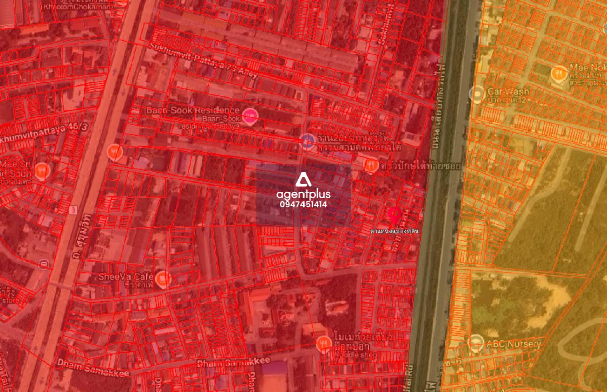 ขายที่ดินพร้อมสิ่งปลูกสร้าง ซ.ต้นสน เลียบทางรถไฟ ชลบุรี