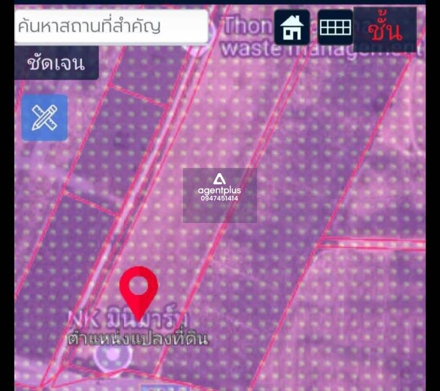 *ขายที่ดิน สาย 2015 (เขาไม้แก้ว – นิคมพัฒนา)  พื้นที่สีม่วง