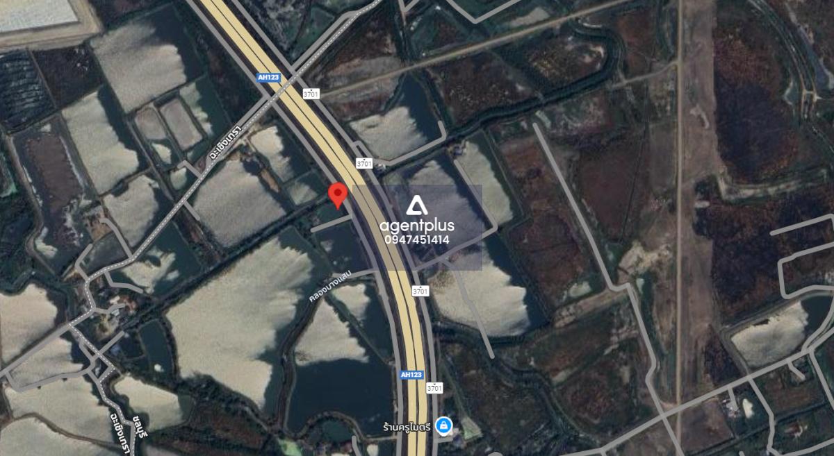 ขายที่ดิน EEC ติดถนนคู่ขนานมอเตอร์เวย์ อยู่ตรงข้ามกับเขตนิคมอมตะชลบุรี พานทอง ชลบุรี