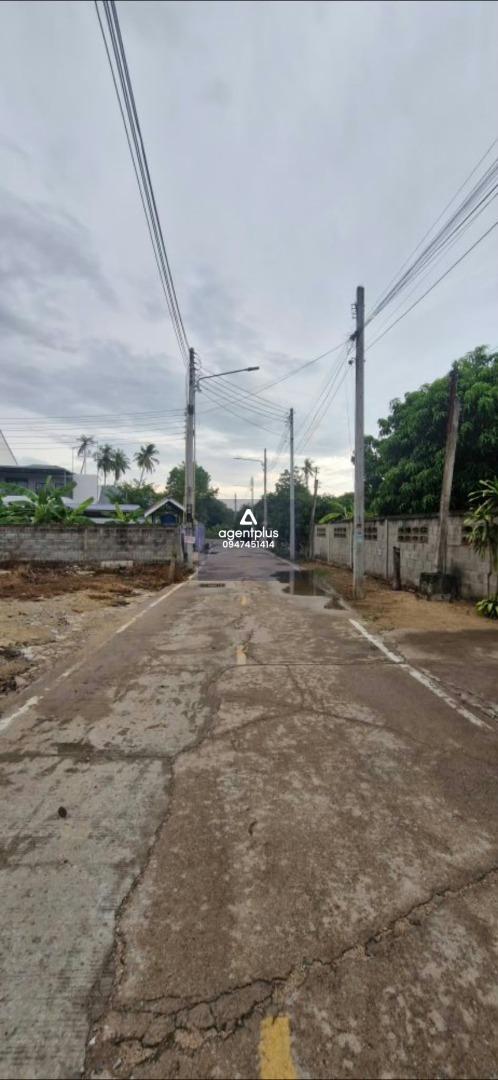  ขายที่ดิน 1งานกว่า ทำเลดี ถนนร่วมสุข ใกล้อ่างเก็บน้ำมาบประชัน