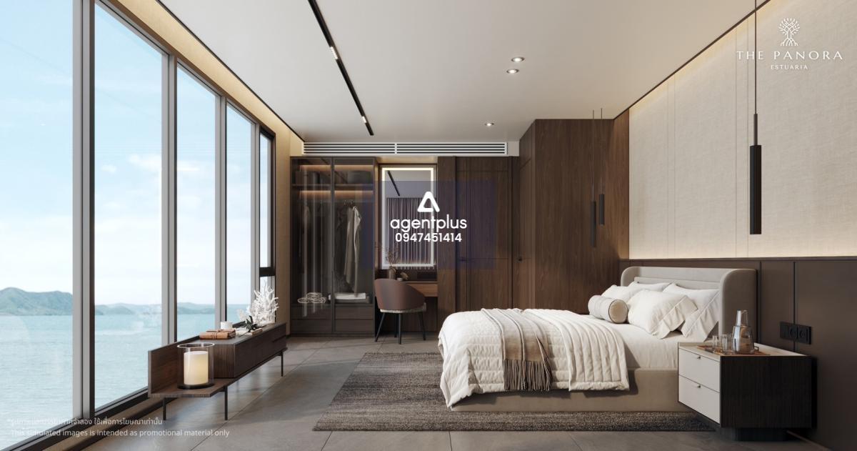  คอนโดสุดหรู!!!! ติดทะเล!!! พาโนร่า เอสโทรเนีย พัทยา 2ห้องนอน 2 ห้องน้ำ ชั้น 3 วิว สระว่ายน้ำ  