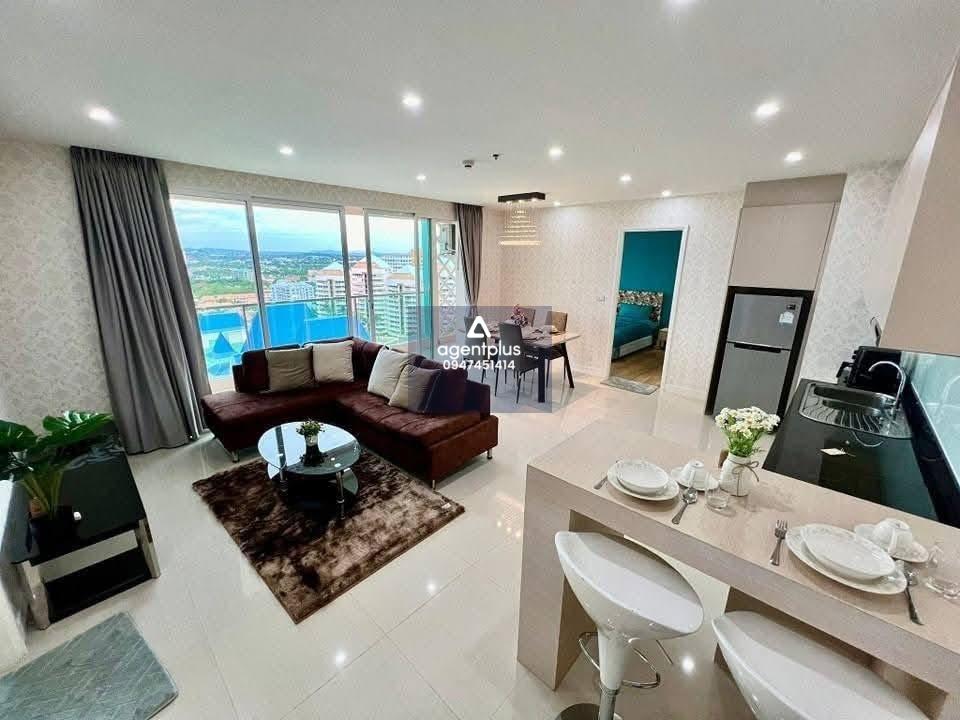 ปล่อยเช่าคอนโด แกรนด์คาริเบี่ยน ติดทะเล เฟอร์ครบ