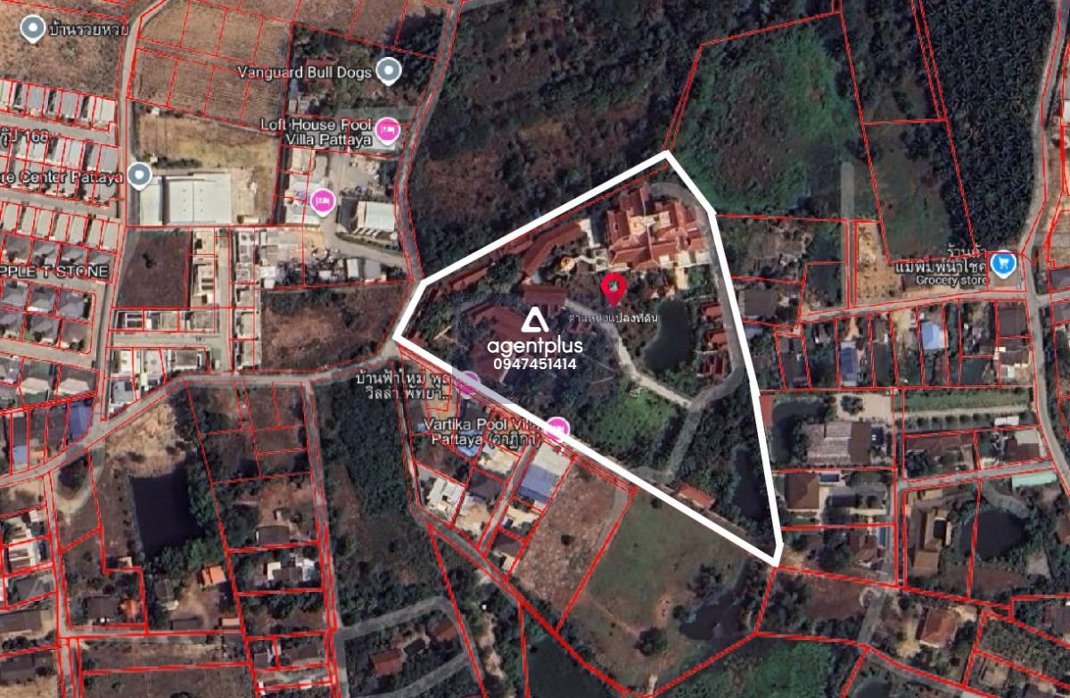 ขายที่ดินพร้อมรีสอร์ทใหญ่ ห้วยใหญ่ พัทยา