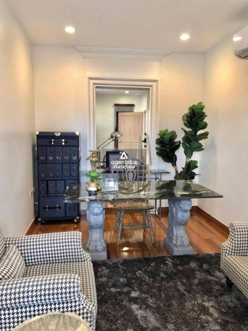 บ้านพูลวิลล่าสไตล์ไทย-โมเดิร์น ตกแต่งครบพร้อมเข้าอยู่ Phutara เมืองพัทยา ว่างให้เช่า