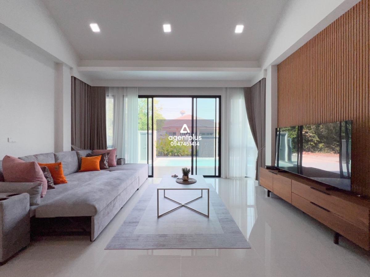 ขาย !! พูลวิลล่าสร้างใหม่ 4 ห้องนอน ห้วยใหญ่-พัทยา-จอมเทียน ตกแต่งครบ พร้อมสระว่ายน้ำส่วนตัว