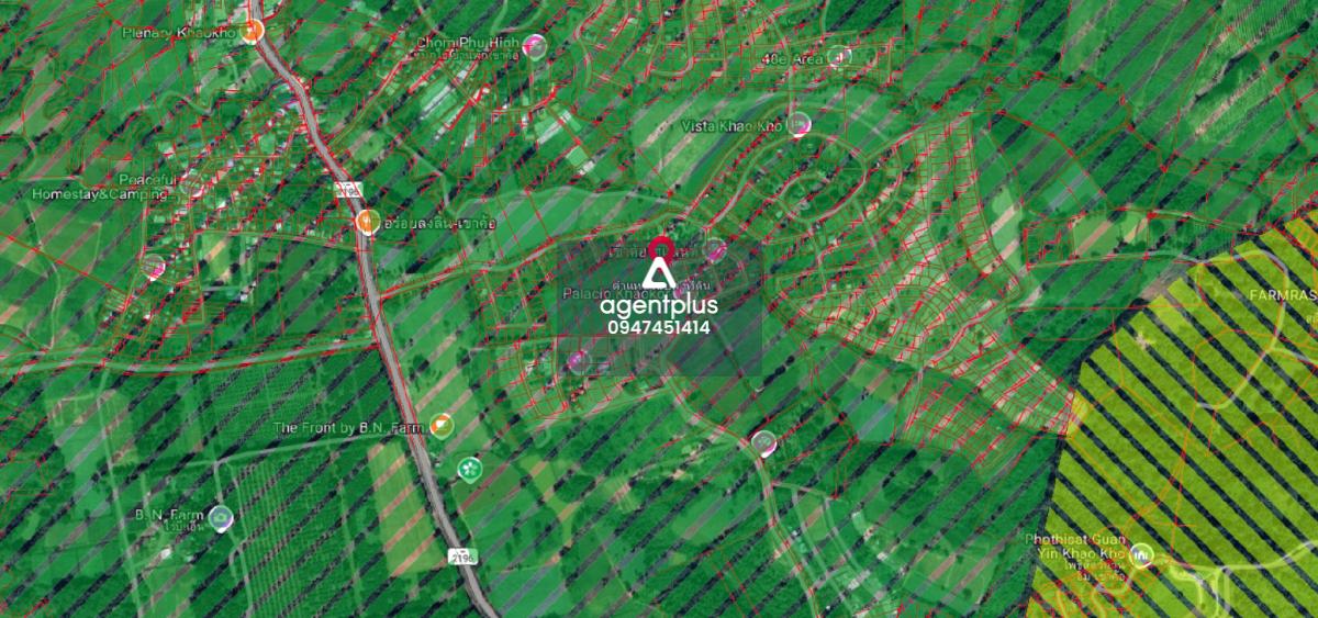 ที่ดินแปลงใหญ่ ล้อมรอบด้วยโครงการรีสอร์ท วิวภูเขา บลูไดมอนด์ เขาค้อ เพชรบูรณ์