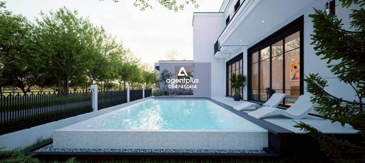 บ้านลักซูรี่โมเดิร์นคลาสสิคทันสมัย ออกแบบสไตล์ฝรั่งเศษ ทำเลห้วยใหญ่ สมอล์ตั้นวิลล่า พัทยา 