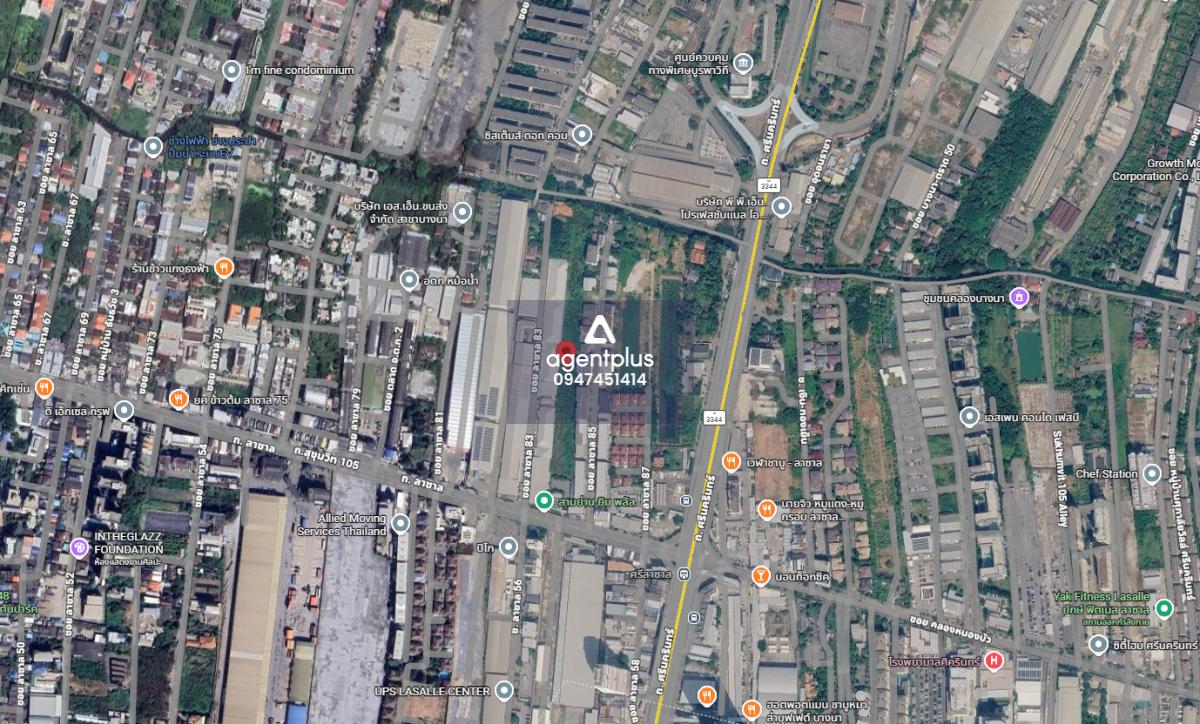 ที่ดินLa Salle 83 ศักยภาพสูง สำหรับพัฒนาโครงการคอนโด ติดถนนลาซาล-สุขุมวิท 105 กรุงเทพฯ