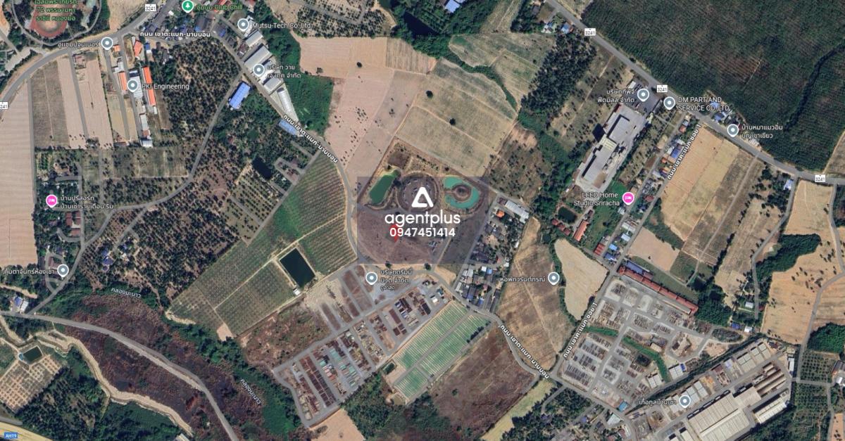 ที่ดินแบ่งขายหรือยกแปลงทำเลทองใกล้เขาตะแบก(สะพานกระจก) ศรีราชา ชลบุรี