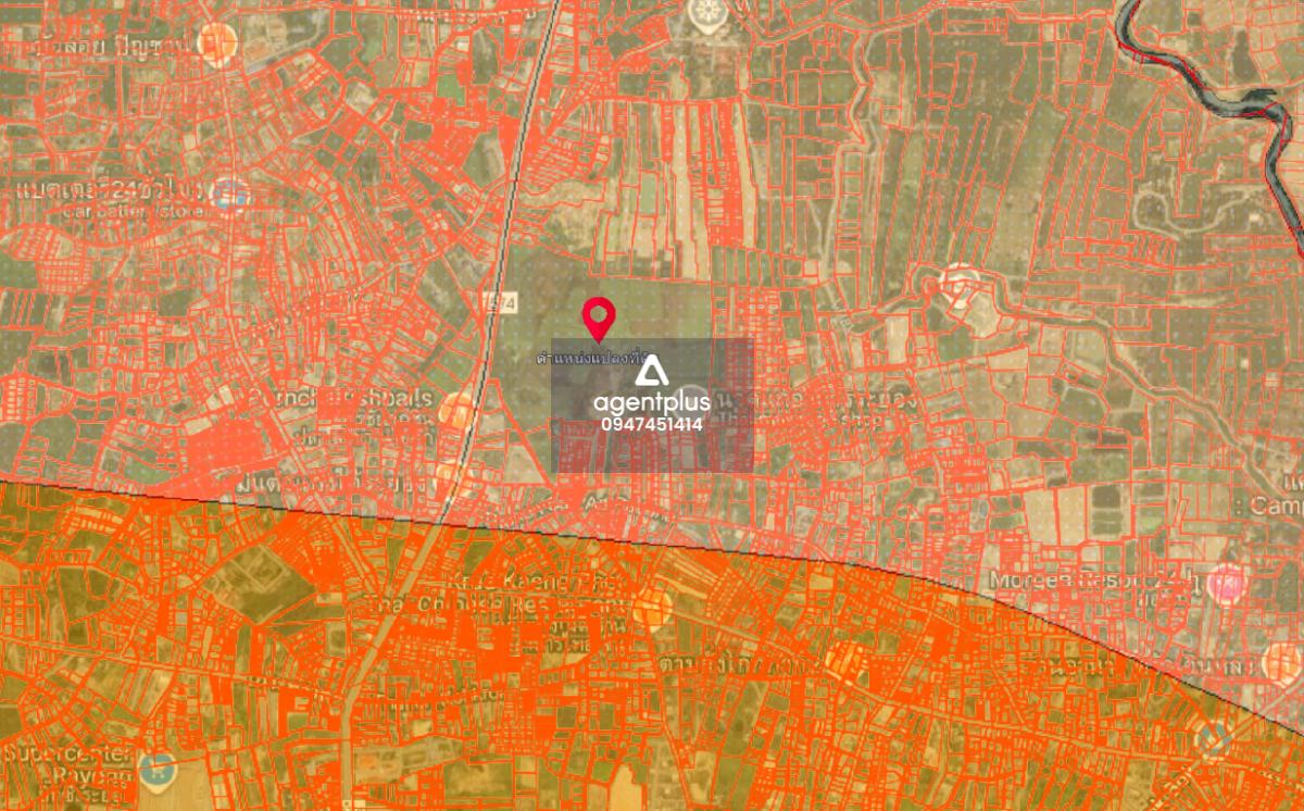 ขายที่ดินแบบแบ่งขาย เหมาะทำโครงการใหญ่ ติดถนน 6 เลน ใกล้สี่แยกเกาะกลอย ระยอง