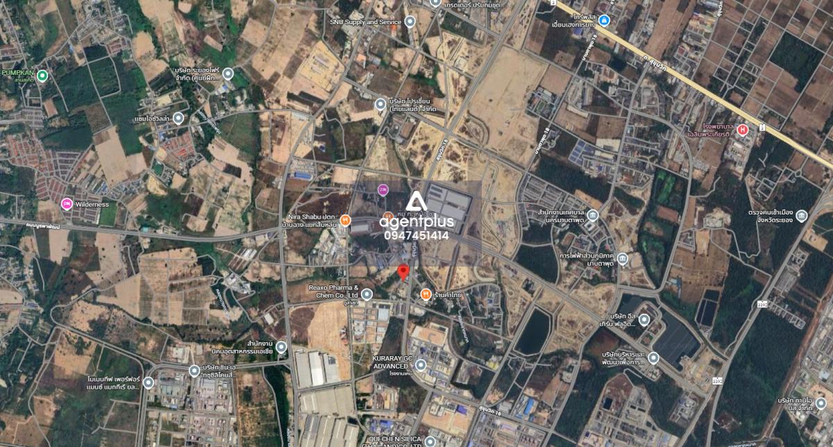 ขาย/เช่า ที่ดินในนิคมเอเชียมาบตาพุด ติดถนนสุขุมวิท 16 จ.ระยอง