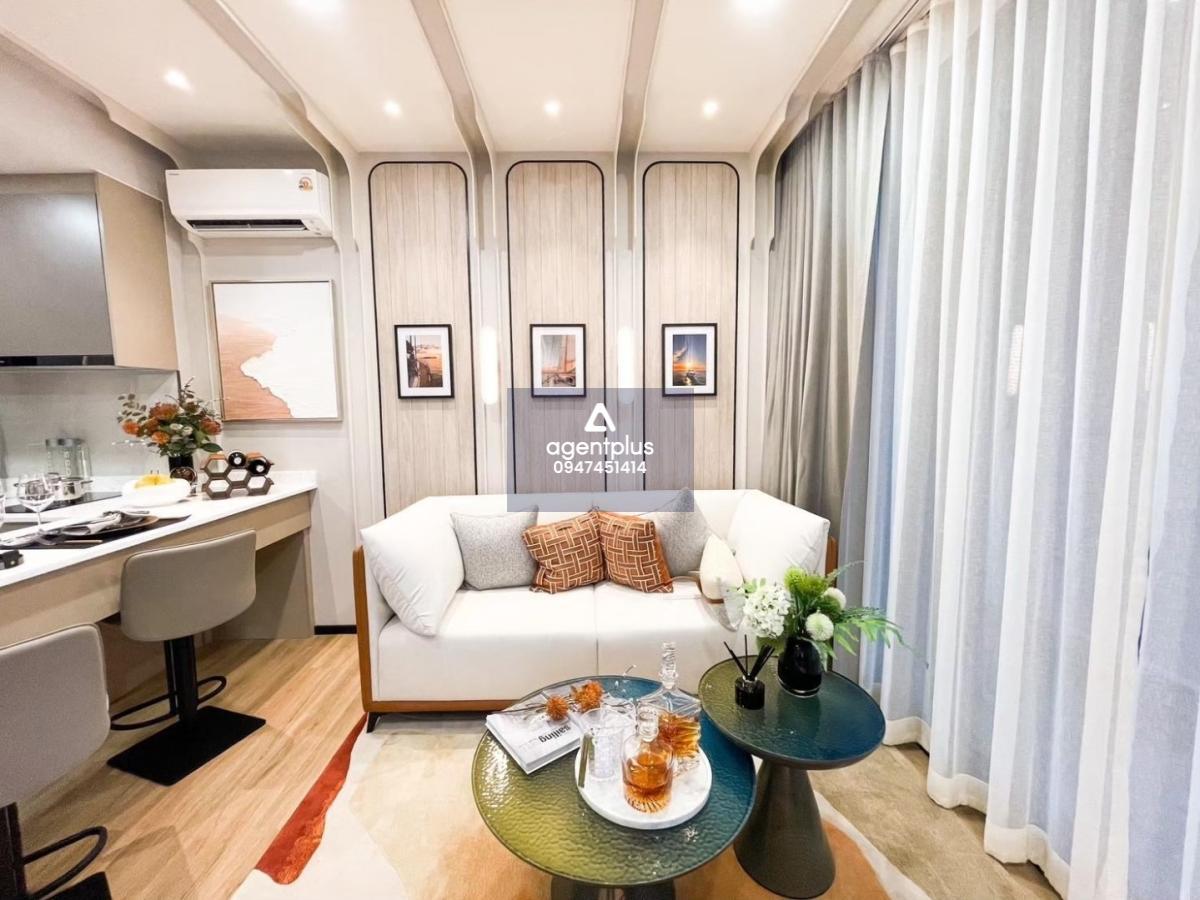 คอนโดใหม่ High Rise มาพร้อมกับดีไซน์สวยหรู วิวงดงาม ใกล้หาดจอมเทียน Aquarous Jomtien Pattaya