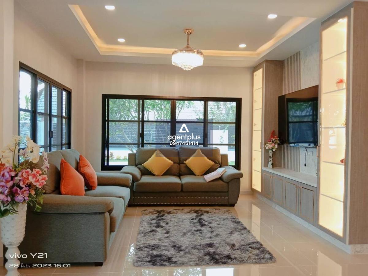 # ขายด่วน ราคาพิเศษ บ้านพูลวิลล่าสวย บรรยากาศดี พิกัด อ่างมาบประชัน พัทยา