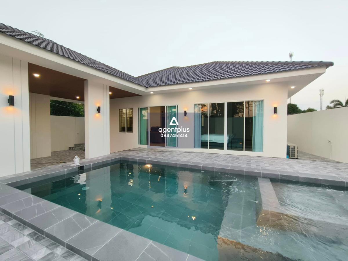 *บ้านพูลวิลล่าสวยทำเลดี พิกัด ห้วยใหญ่ 