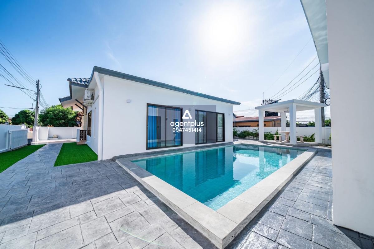 บ้านเดี่ยว pool villa ในโครงการ  ใกล้โรงเรียนนานาชาติธาราพัฒนา 