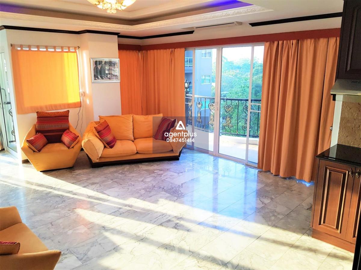 This ground floor condo is for sale at the price of 1,990,000฿ 1 bedroom & 1 bathroom 41.5 square meters Ground floor Foreign quota Fully furnished & ready to move in Condo features: Fully equipped European kitchen Bedroom with en-suite Built-in wardrobes