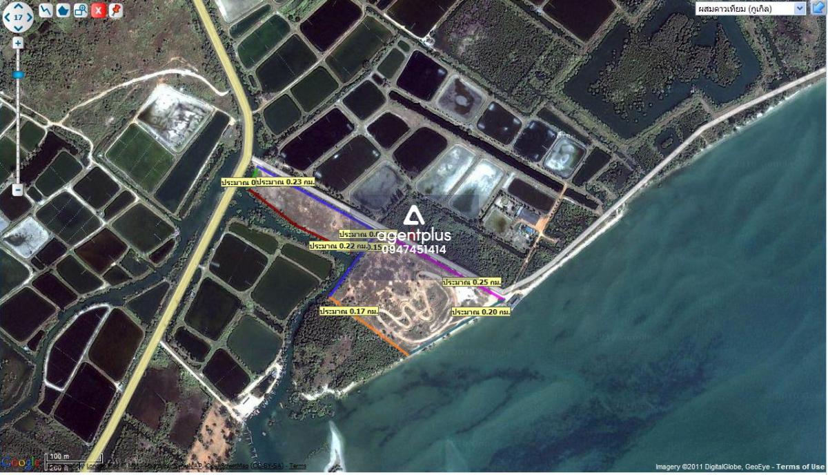 ที่ดินติดทะเล – หาดส่วนตัว 32-3-14 ไร่ ตำบลเนินฆ้อ อำเภอแกลง จังหวัดระยอง