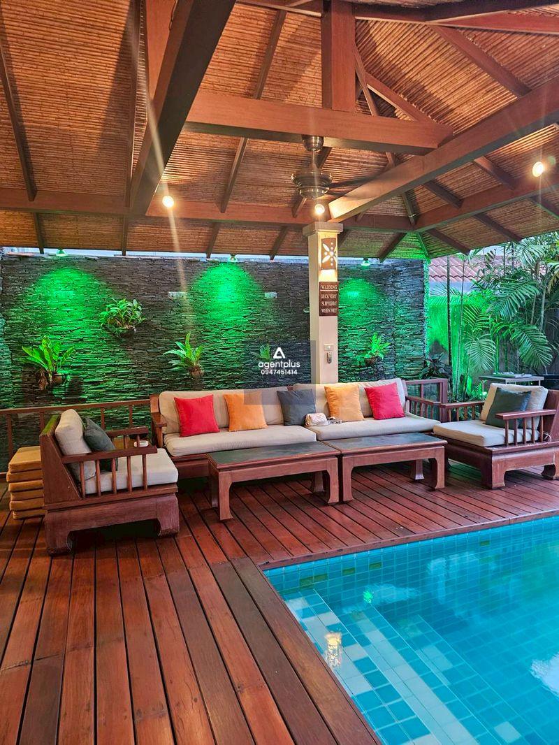 #ขายและเช่า พูลวิลล่าทรงเรือนไทย ชาโตว์ ดาเล ทรอปปิคอล วิลลา พัทยา