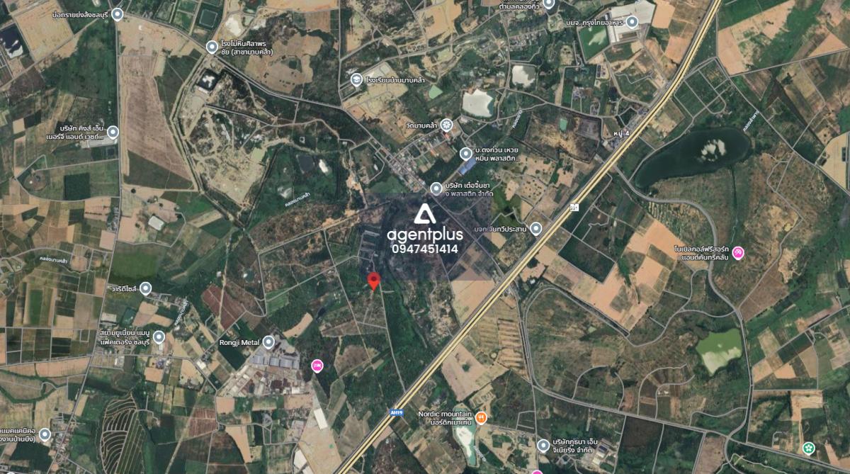 *ที่ดินแบ่งแปลงให้เช่า เช่าระยะยาว ติดถนน 331 ชลบุรี