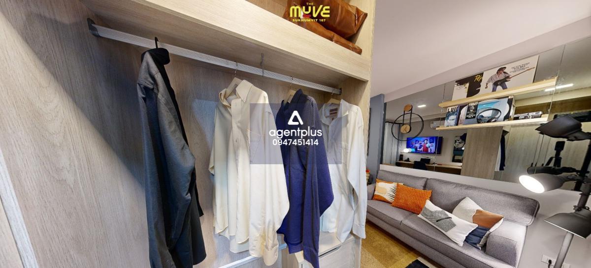 The MUVE Sukhumvit 107 มูฟชีวิตเต็มที่ ไม่มีสะดุด คอนโดมิเนียมสุดหรูจากแสนสิริ ซึ่งตั้งอยู่ในทำเลทองใกล้สถานีรถไฟฟ้าแบริ่ง 