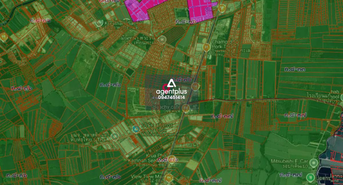 ขายที่ดินแปลงใหญ่ ติดถนนบางขุนเทียน เหมาะสร้างโครงการบ้านจัดสรร กรุงเทพฯ