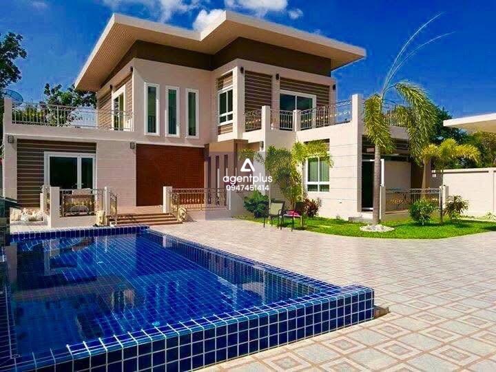 บ้านพูลวิลล่าวิวภูเขา บรรยากาศเงียบสงบ ใกล้ชายหาดบางเสร่ | 200 sq.w. | 8.99 MB