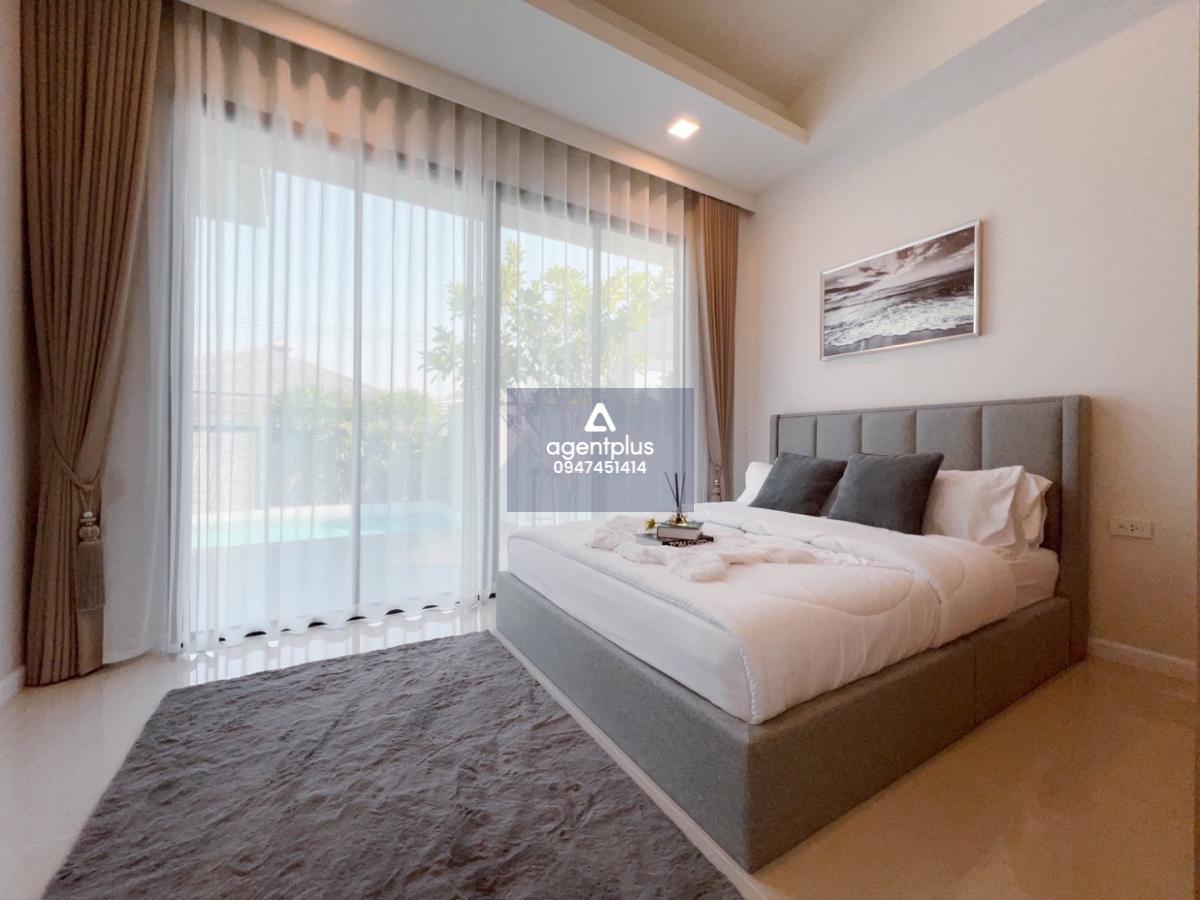 ขาย !! พูลวิลล่าสร้างใหม่ 4 ห้องนอน ห้วยใหญ่-พัทยา-จอมเทียน ตกแต่งครบ พร้อมสระว่ายน้ำส่วนตัว