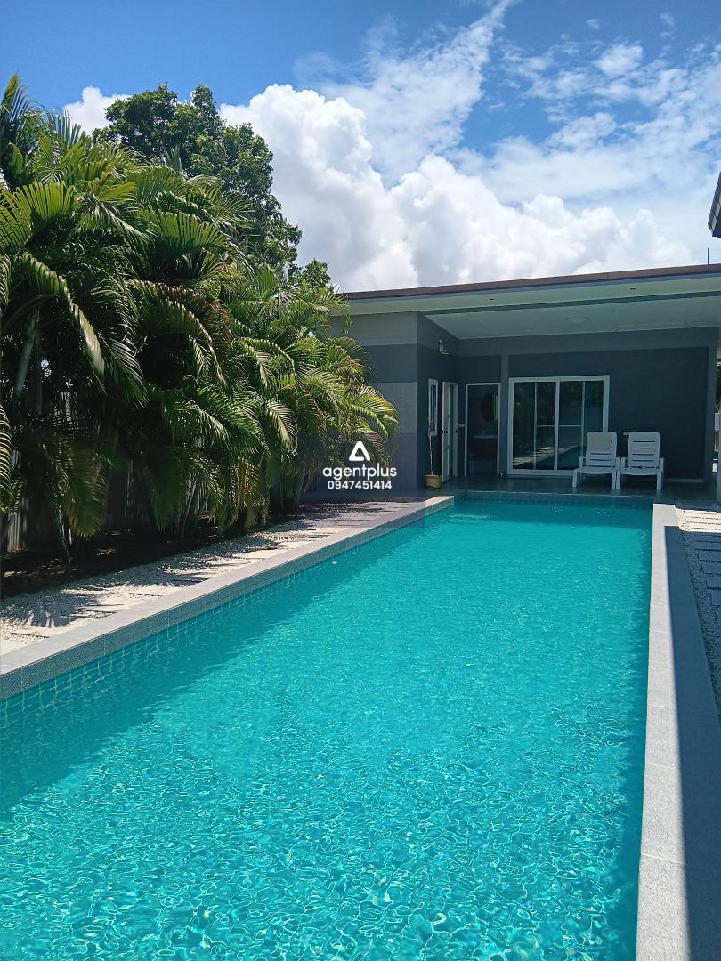 *ขายบ้านพูลวิลล่า พื้นที่เยอะ พิกัดห้วยใหญ่