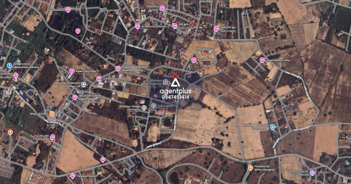 ขายที่ดินเปล่า – ทำเลบางเสร่ ชลบุรี (ซื้อแยก / ซื้อรวมได้)