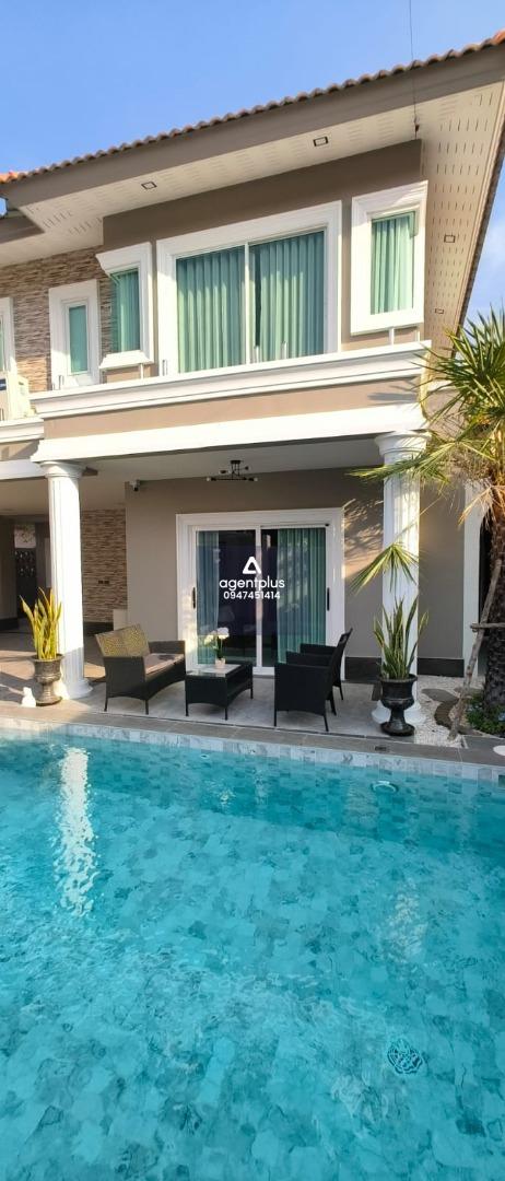 ขายพูลวิลล่า 3 ห้องนอน 3 ห้องน้ำ - ปรับปรุงใหม่ทั้งหมด - ห่างจากหาดจอมเทียน 5 นาที