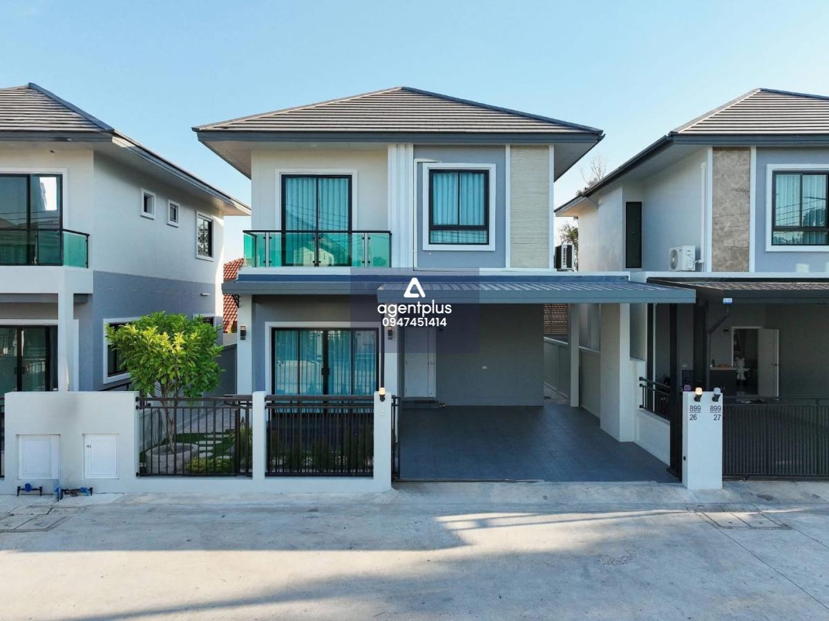 ขายและเช่า | บ้าน 2 ชั้น สไตล์โมเดิร์น โครงการ ถนนชัยพรวิถี บางละมุง มีผ่อนตรงกับเจ้าของได้ด้วย