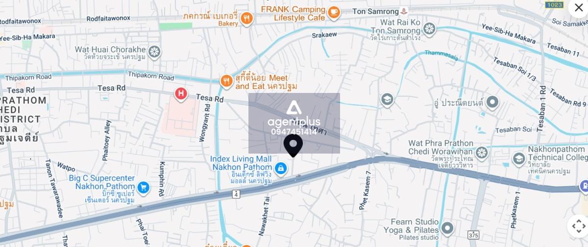 ที่ดินสวย ขนาด 200 ตารางวา ถนนเพชรเกษม ซอย8 อำเภอเมืองนครปฐม