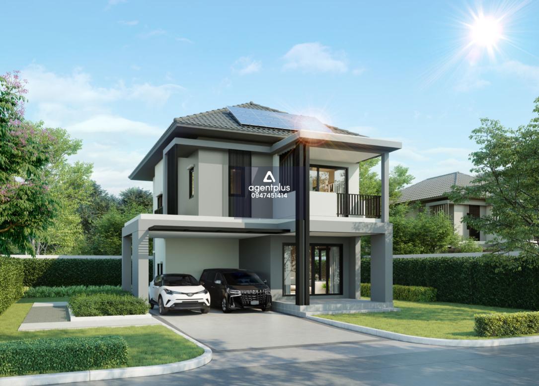 ขายด่วนบ้านเดี่ยว เสนา วิลล์ ลำลูกกา - คลอง 6 (Sena Ville Lumlukka - Klong 6) บ้านเดี่ยว 2 ชั้น ดีไซน์ทันสมัย ฟังก์ชันครบ เหมาะสำหรับครอบครัว ขนาดกว้าง อยู่สบาย