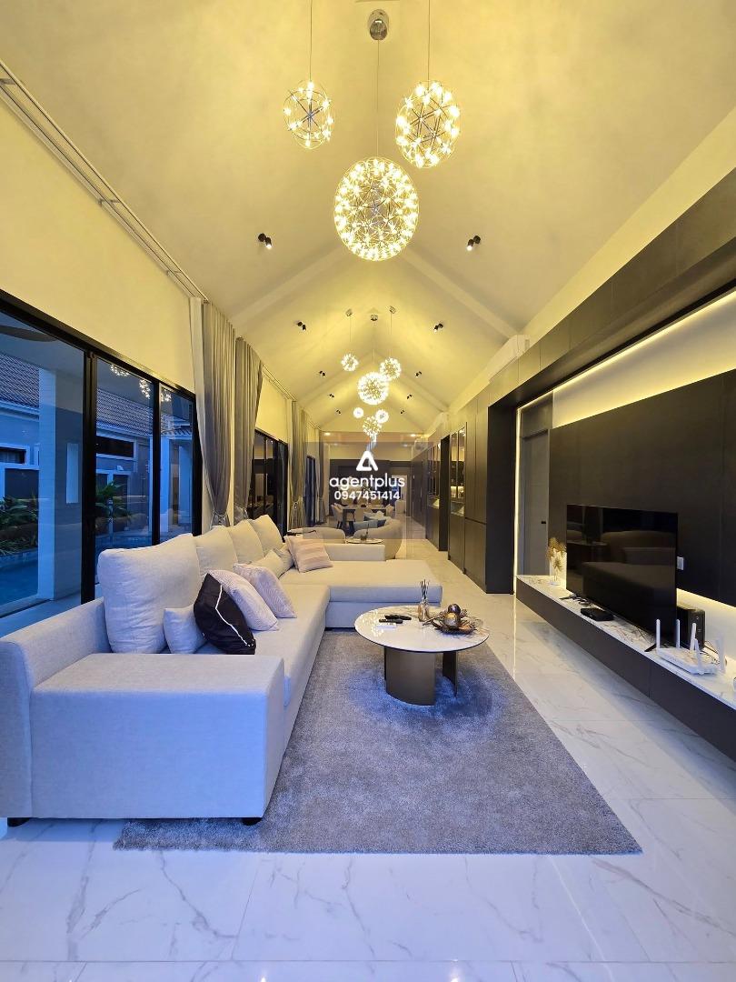 บ้านเดี่ยว 1 ชั้น สไตล์โมเดิร์นนอร์ดิก ราคาพิเศษ บ้านสวยพร้อมเข้าอยู่ โซนขอบอ่างมาบประชัน พัทยา