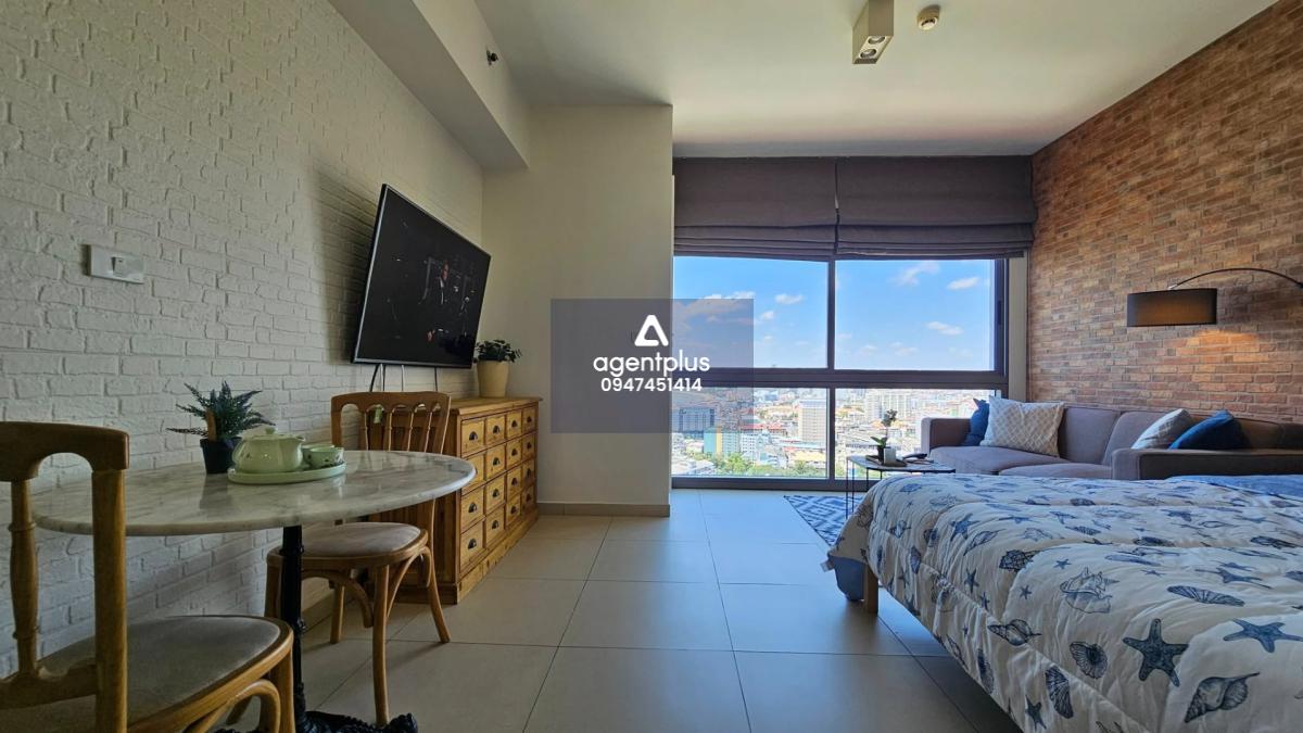 Unixx South Pattaya คอนโดหรู พัทยาใต้ วิวทะเล สตูดิโอ 27 ตร.ม. เฟอร์ครบ พร้อมเข้าอยู่