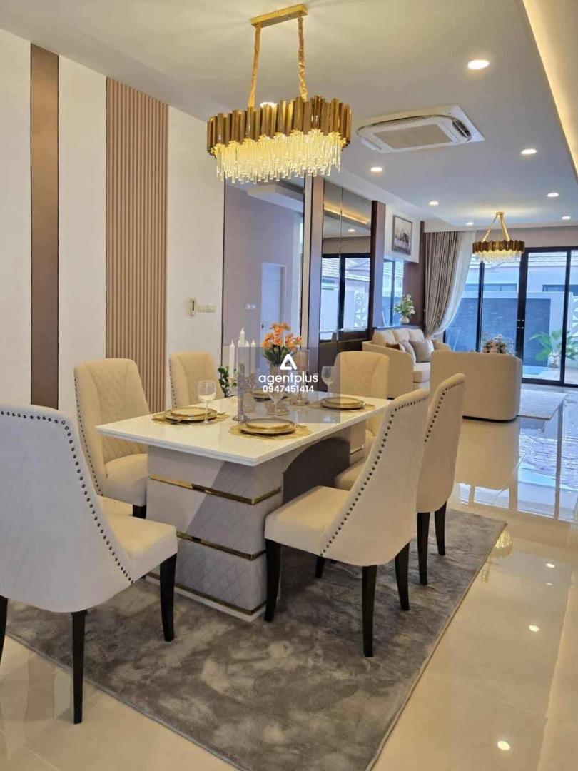 *บ้านเดี่ยวชั้นเดียว พร้อมสระว่ายน้ำส่วนตัว – ในโครงการดูแลดี ห้วยใหญ่