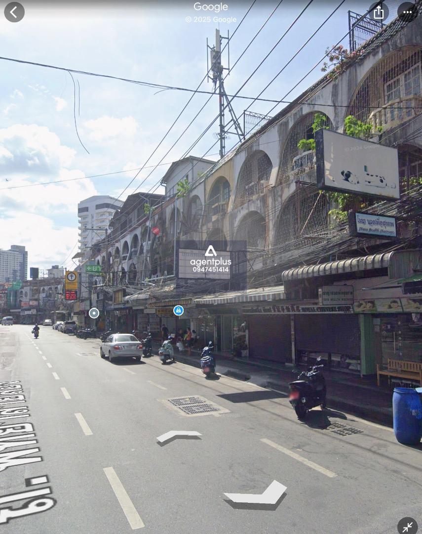  เซ้ง-อาคารพาณิชย์ 1 คูหา 4 ชั้น พัทยาใต้ ติดถนนสาย 2 