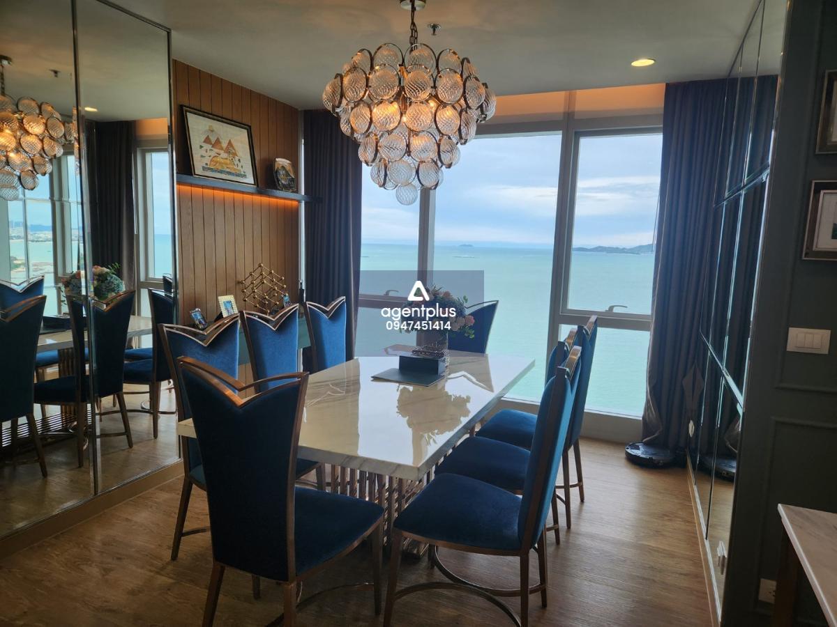 #ขายบีชฟร้อนท์ คอนโด เดอะ ปาล์ม วงศ์อมาตย์ บีช พัทยา  3 ห้องนอน 3 ห้องน้ำ วิวทะเล 