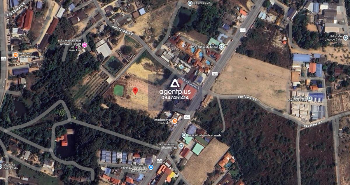 *ที่ดินทำเลทองใกล้ขอบอ่างมาบประชัน 300 เมตร ทำเลทอง วิวธรรมชาติ โป่ง ชลบุรี