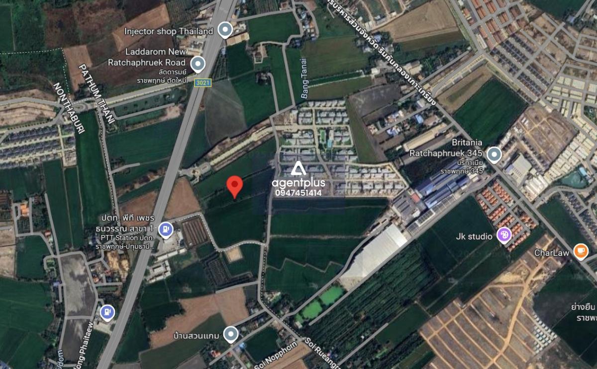 ที่ดินแปลงสวย ทำเลซอยยิ้มแย้ม คลองข่อย ปากเกร็ด นนทบุรี