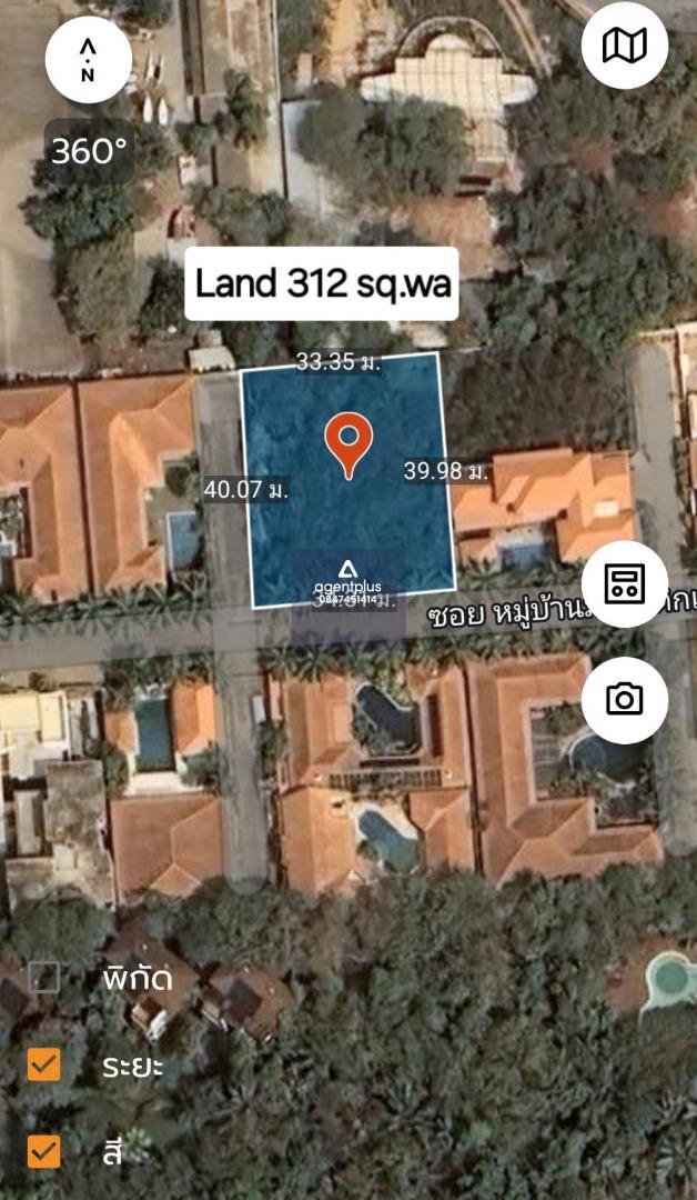 Land for sale in a project near the sea, prime location, Khao Phra Tamnak, Pattaya