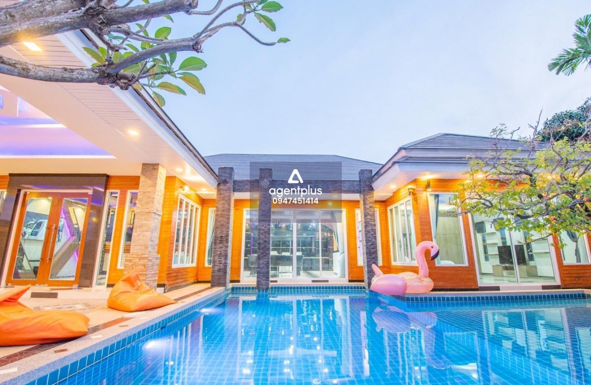 ขายและเช่าบ้านพูลวิลล่า พร้อมสระว่ายน้ำส่วนตัว ห้วยใหญ่ พัทยา