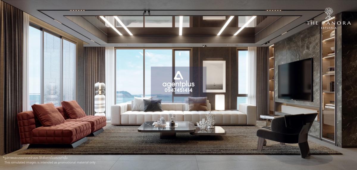  คอนโดสุดหรู!!!! ติดทะเล!!! พาโนร่า เอสโทรเนีย พัทยา 2ห้องนอน 2 ห้องน้ำ ชั้น 3 วิว สระว่ายน้ำ  