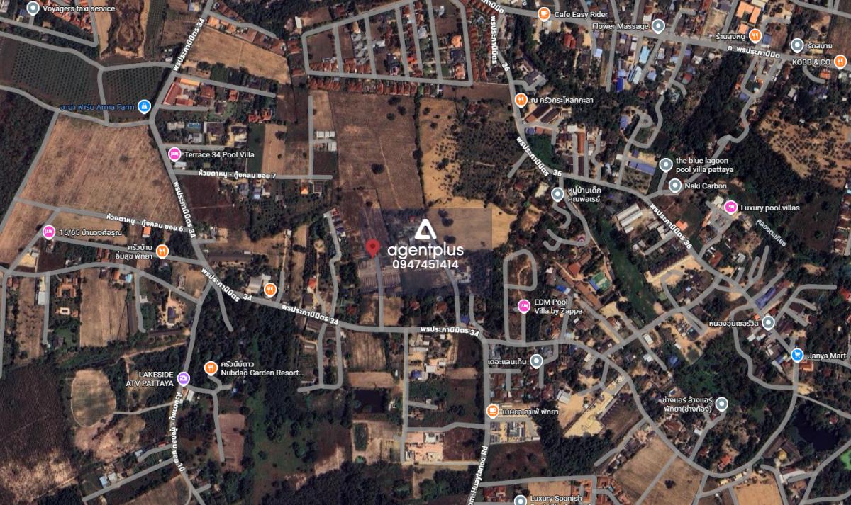 ขายที่ดินเปล่า ใกล้อ่างมาบประชัน ติดถนนหลัก ชลบุรี