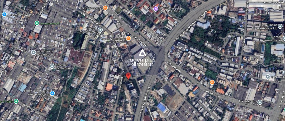 *ขายที่ดินพร้อมแปลนโครงการสร้างคอนโด 20 ชั้น พระราม 3 กรุงเทพฯ