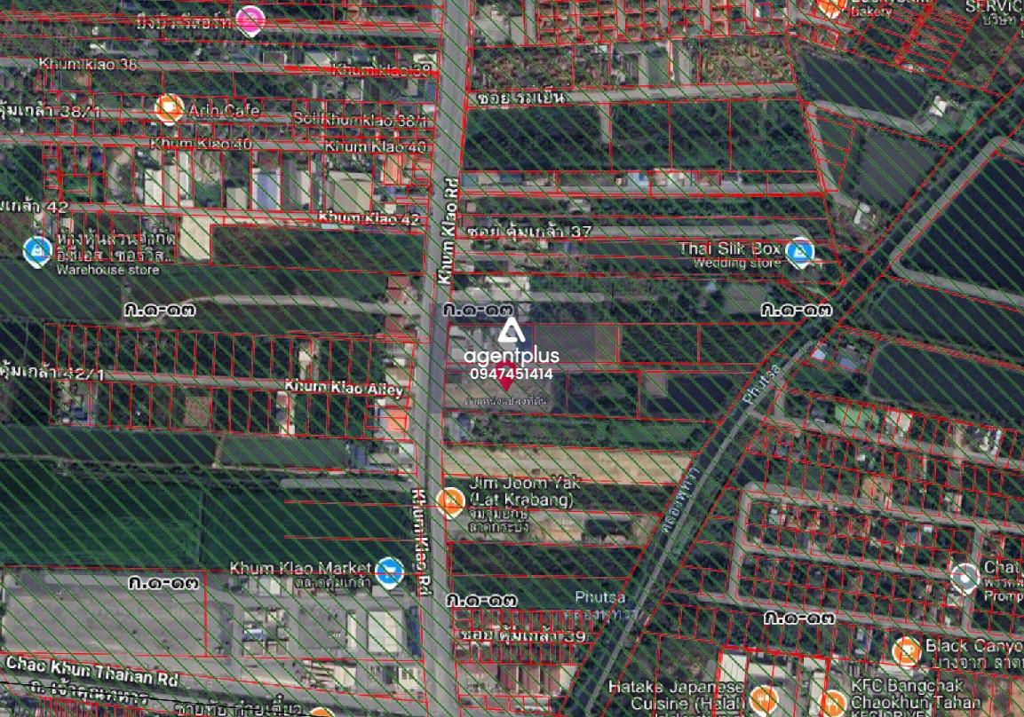 ให้เช่าที่ดินติดถนนคุ้มเกล้า เขตลาดกระบัง กรุงเทพฯ