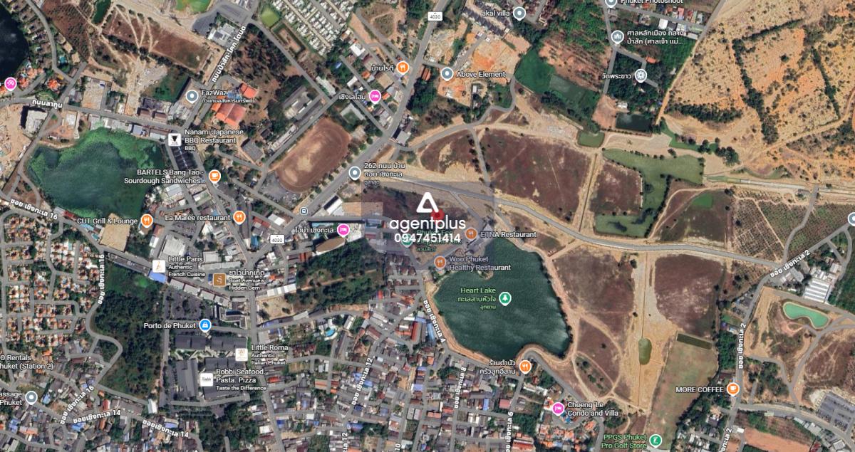 ที่ดินติดถนนบ้านดอน-เชิงทะเล ห่างทะเลบางเทาเพียง 7 นาที ภูเก็ต