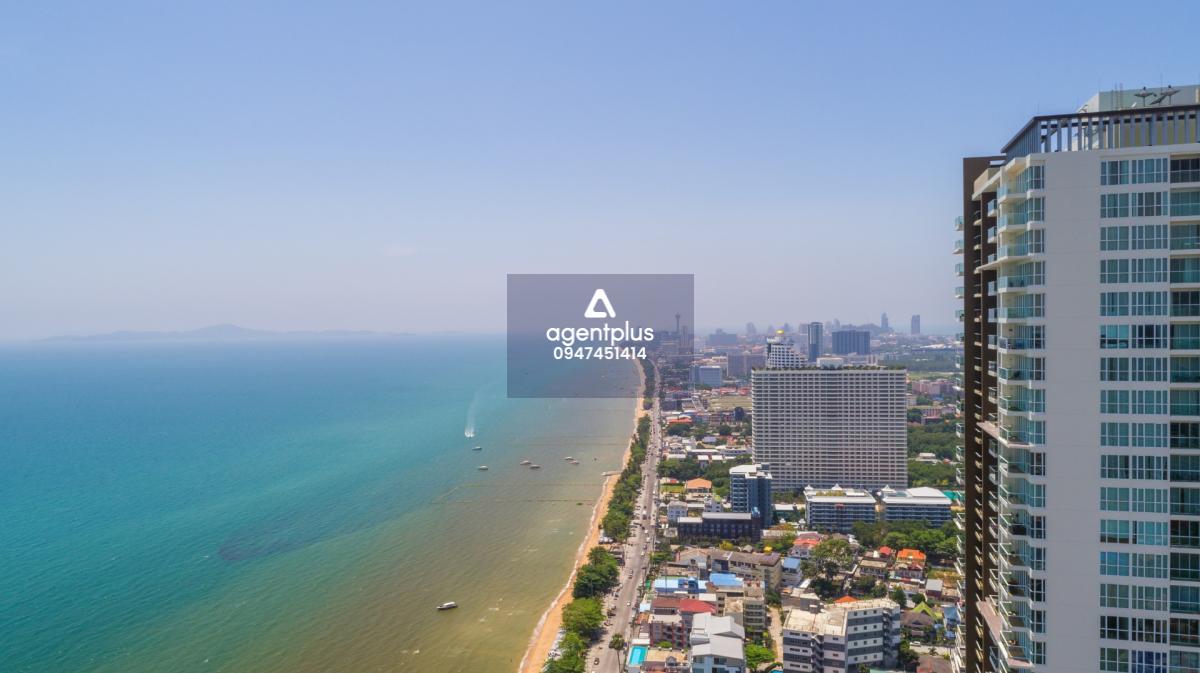 *ให้เช่า คอนโด ซีตัส บีชฟร้อนท์ พัทยา จอมเทียน  1 ห้องนอน 1 ห้องน้ำ วิวทะเล