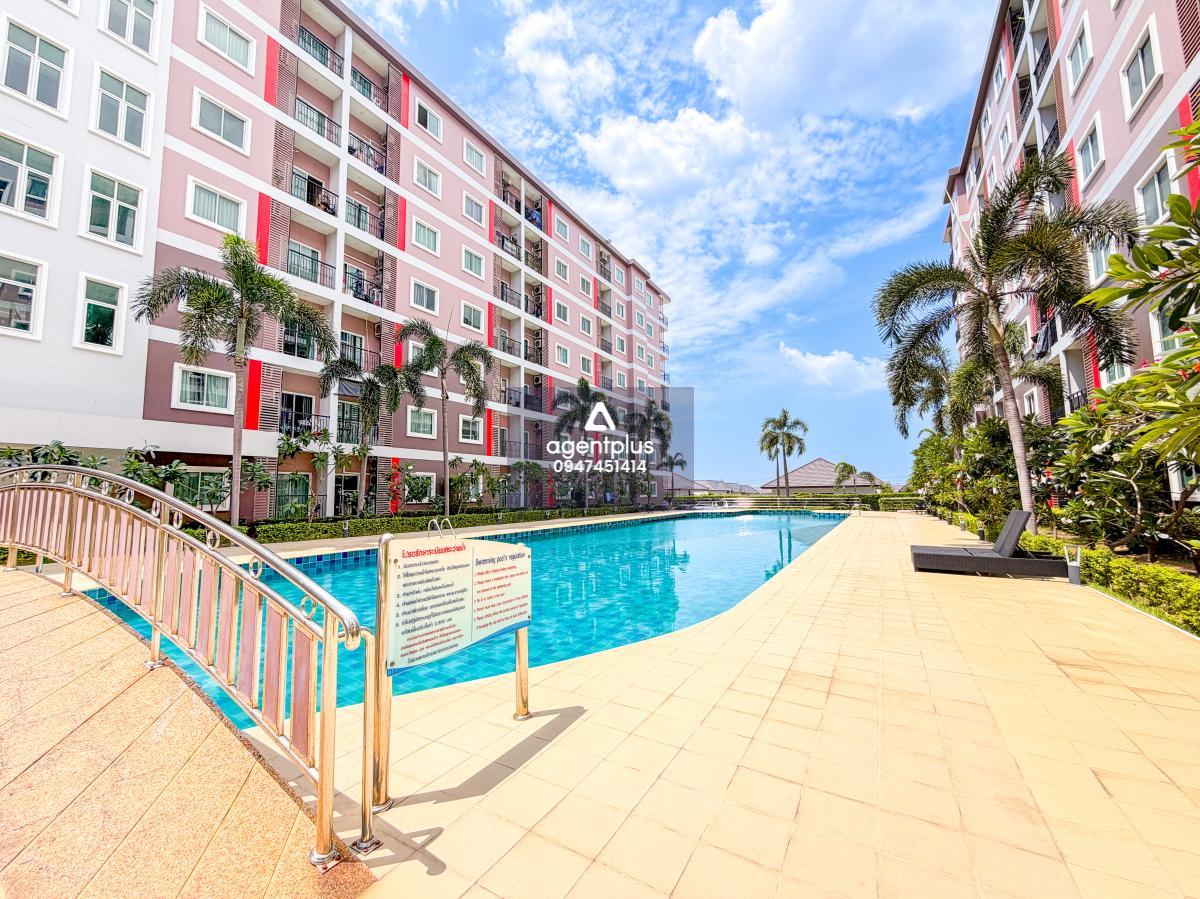 ขายคอนโด 2 ห้องนอน ยูนิตชั้นสูง วิวเมืองสุดโปร่ง CC Condominium 2 ย่านหนองปรือ-พัทยาตะวันออก