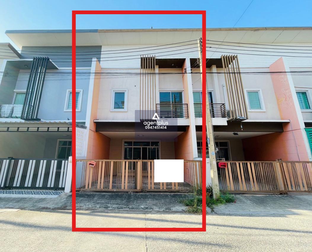 ขายทาวน์เฮ้าส์ โครงการยิ่งรวย 9 วังน้อย ทาวน์เฮ้าส์ 2 ชั้น การคมนาคมสะดวก